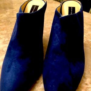 Steve Madden Suede Royal Blue Mules